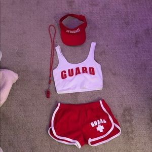 life guard costume